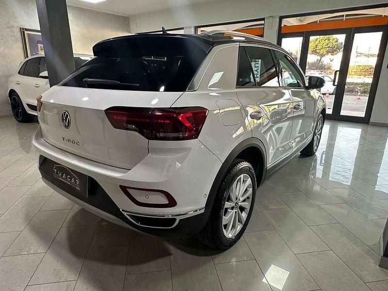 Usata VW T-Roc Style 110 CV (80 kW) 2022 Bianco SUV