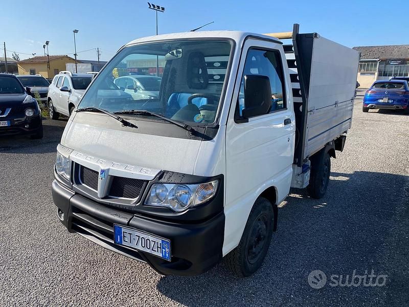 Bianco Usata 2014 Piaggio Porter Furgone | 15.800 € - Immagine 1/4