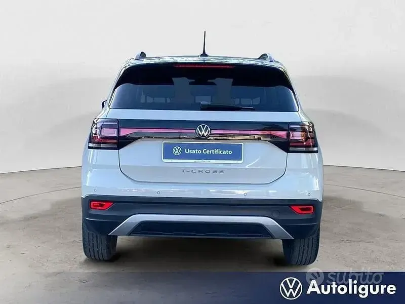 Usata VW T-Cross Style 95 CV (69 kW) 2022 Beige SUV