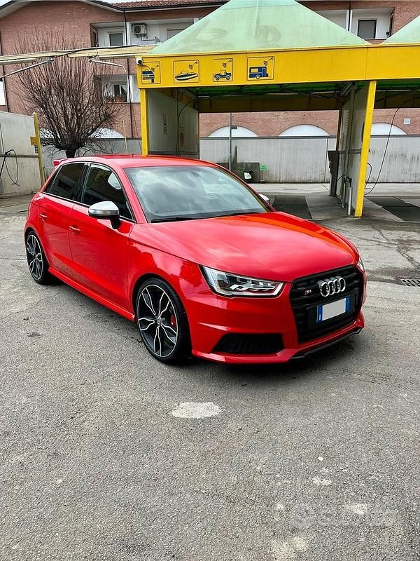 Usata Audi S1 Sportback 231 CV (169 kW) 2016 Rosso Utilitaria
