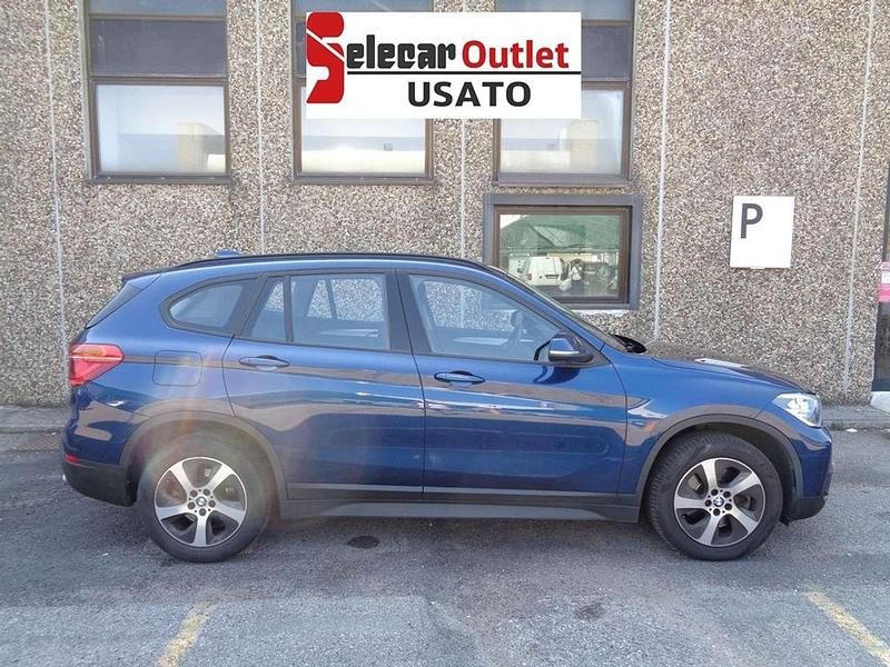 Usata BMW X1 Advantage 190 CV (139 kW) 2017 Blu/azzurro SUV