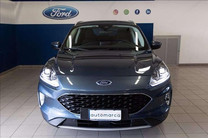 Usata Ford Kuga Business Edition 120 CV (88 kW) 2021 Blu metallizzato SUV