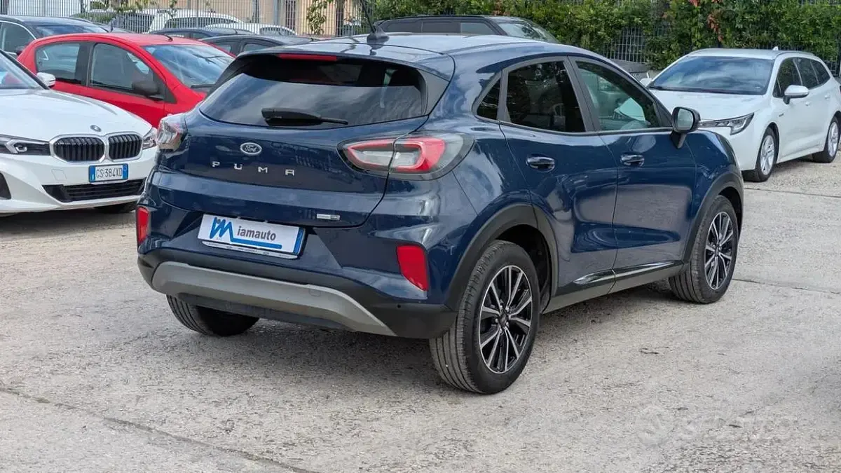 Usata Ford Puma Titanium 125 CV (91 kW) 2023 Blu SUV