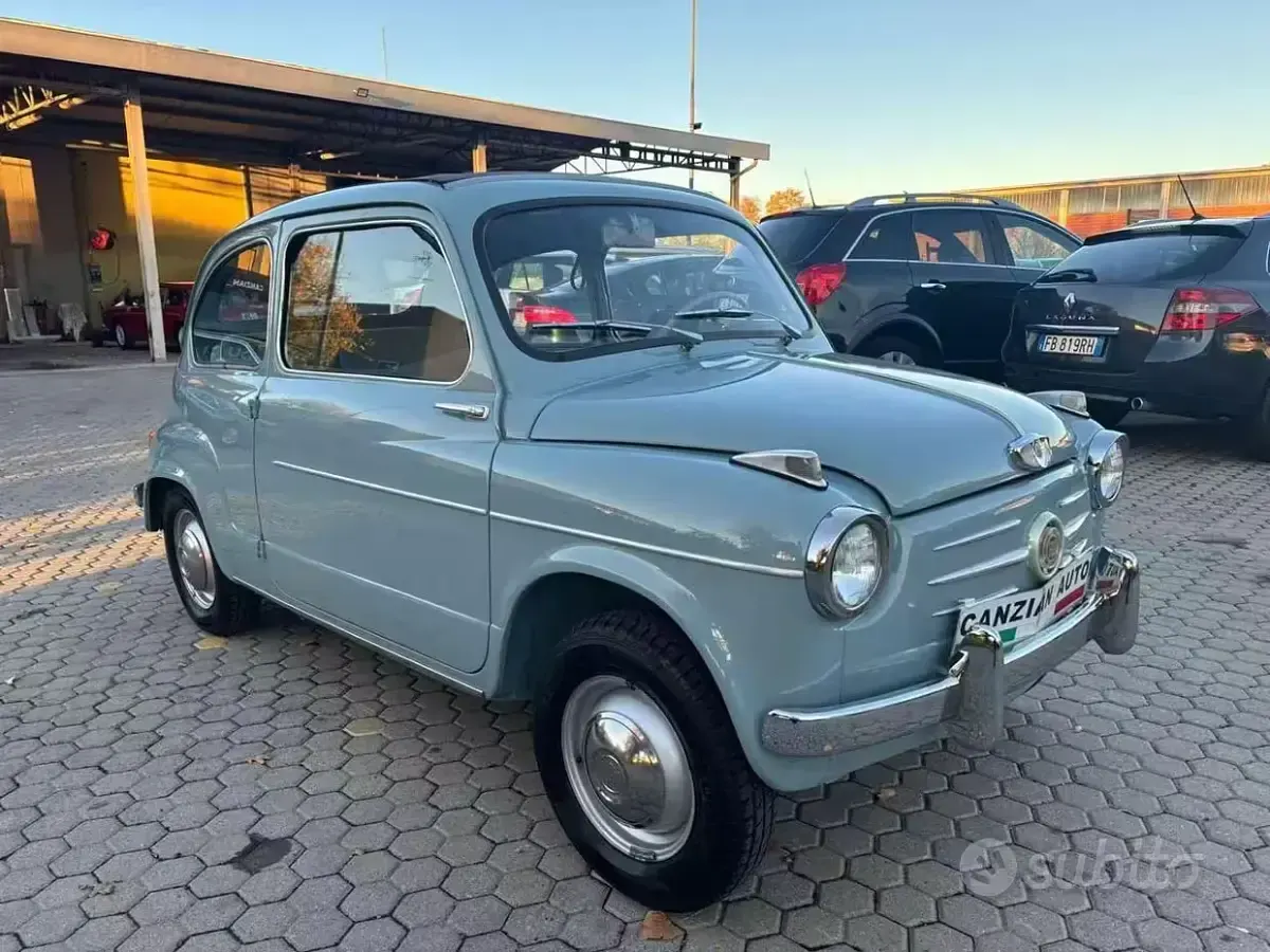 Usata Fiat 600 22 CV (16 kW) 1950 Blu Utilitaria