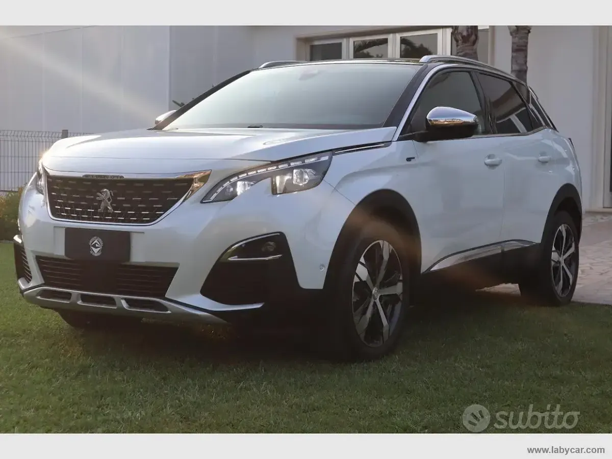 Occasion Peugeot 3008 GT-line 120 PK (88 kW) 2017 Wit SUV