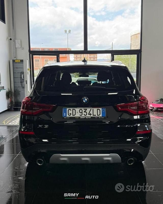 Usata BMW X3 xLine 184 CV (135 kW) 2021 Nero SUV
