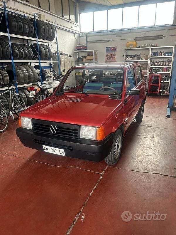Usata Fiat Panda 44 CV (32 kW) 1997 Rosso Utilitaria