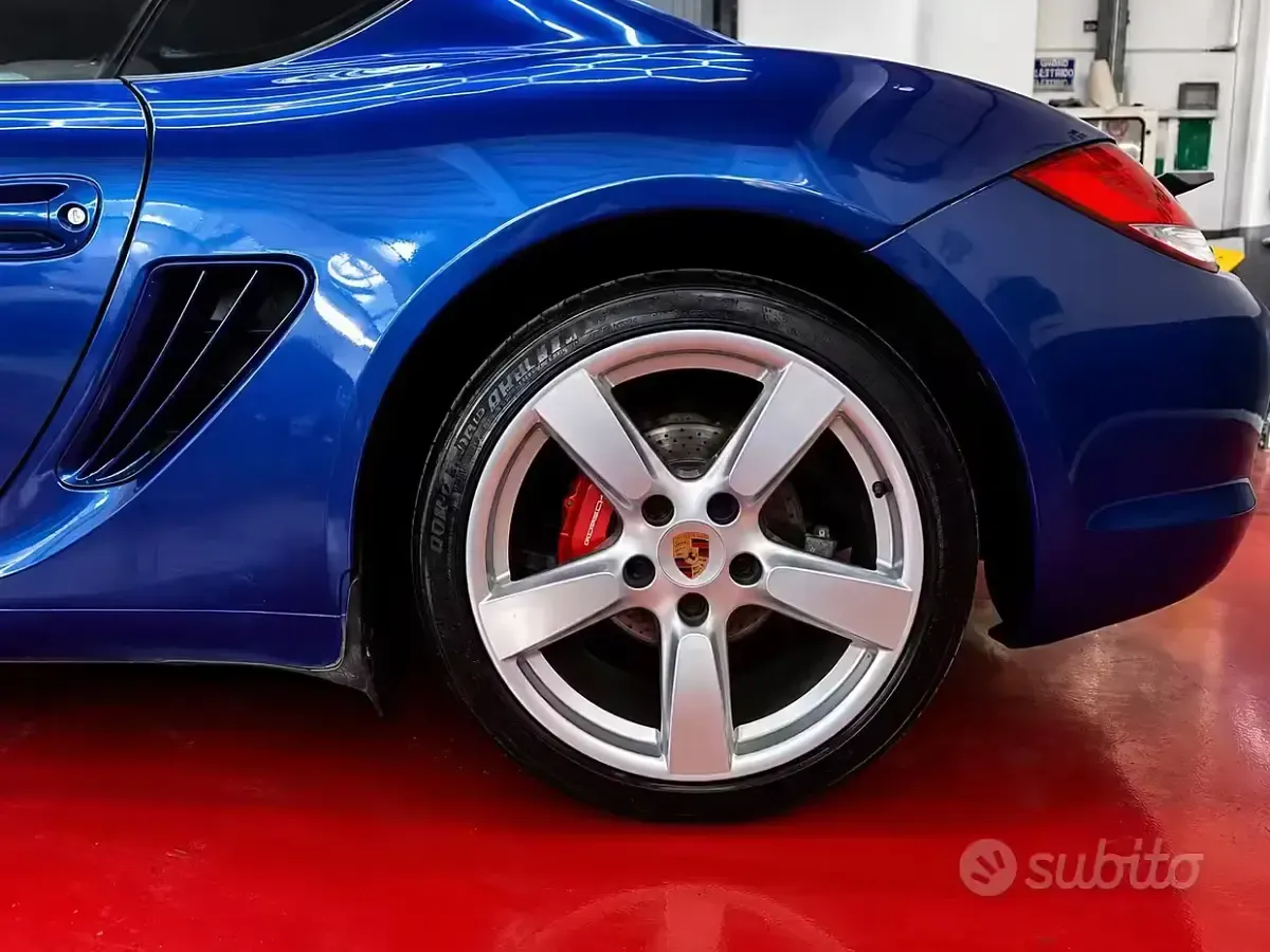 Usata Porsche Cayman 320 CV (235 kW) 2010 Blu Coupé