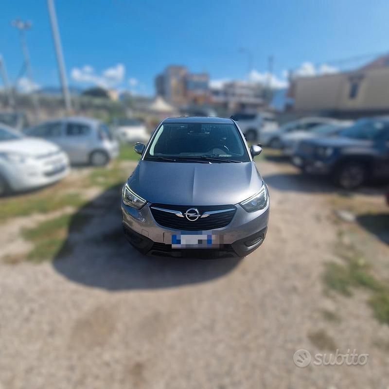 Usata Opel Crossland X Innovation 83 CV (61 kW) 2017 Grigio SUV
