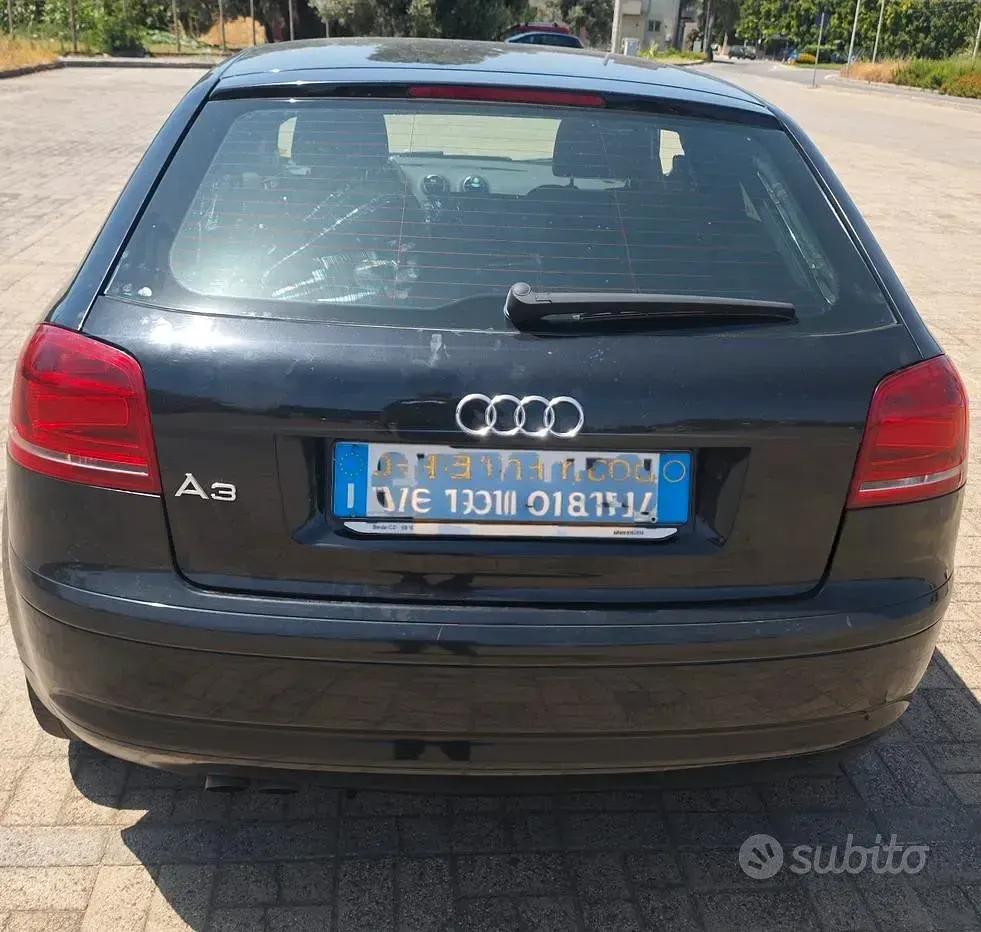 Usata Audi A3 140 CV (102 kW) 2006 Nero Utilitaria