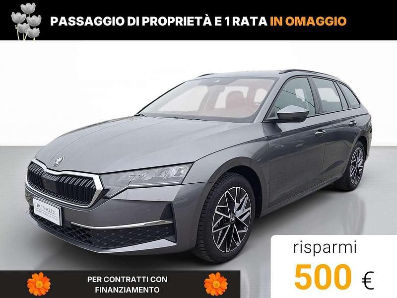 Usata Skoda Octavia Executive 150 CV (110 kW) 2025 Grigio graphite metallizzato Station wagon