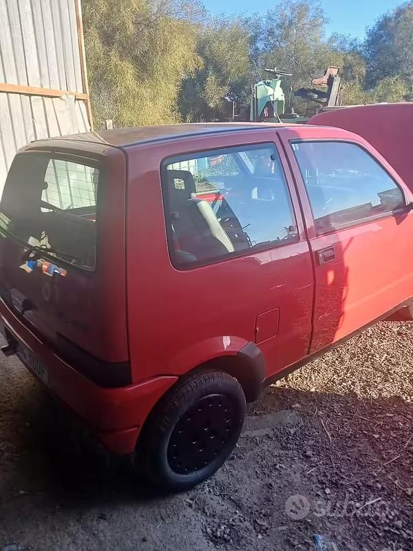 Usata Fiat 500 1997 Rosso Berlina
