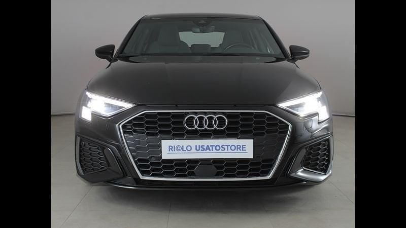 Usata Audi A3 Sportback S-Line 150 CV (110 kW) 2020 Nero Utilitaria