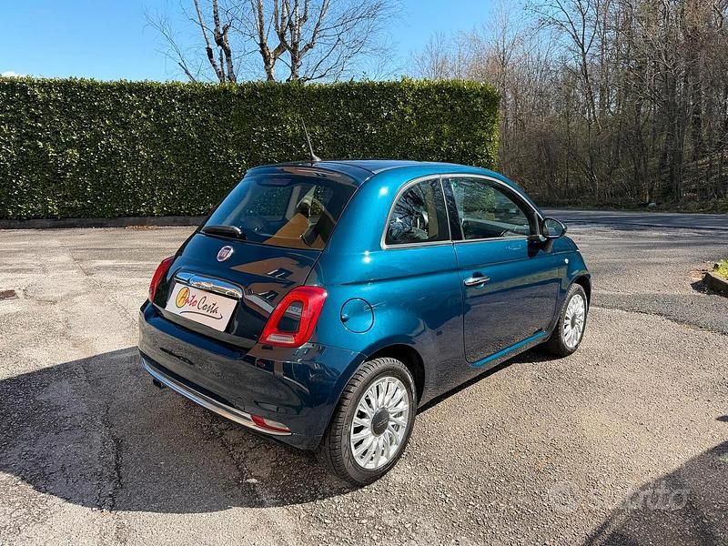 Usata Fiat 500 Lounge 69 CV (50 kW) 2017 Blu Berlina