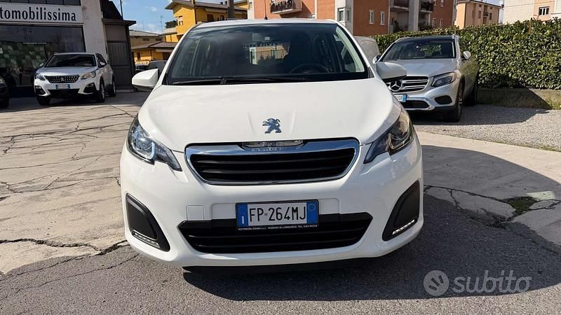Usata Peugeot 108 Active 69 CV (50 kW) 2018 Bianco Utilitaria