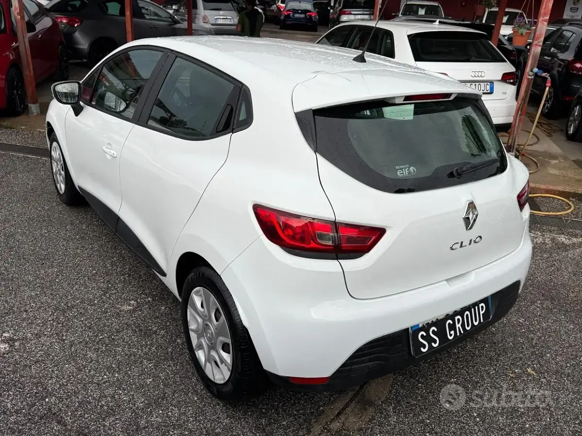 Usata Renault Clio IV 72 CV (52 kW) 2014 Bianco Berlina