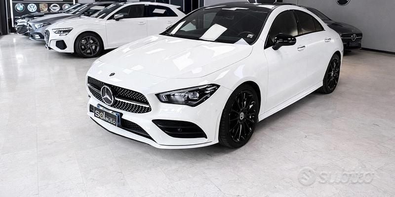 Usata Mercedes CLA220 Premium 190 CV (139 kW) 2022 Bianco Berlina