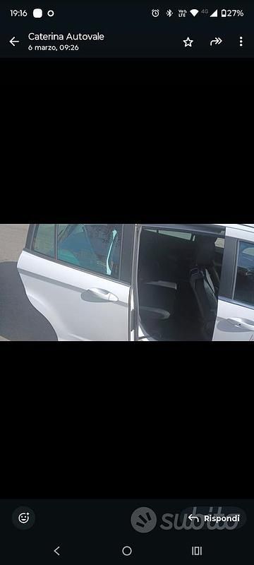 Usata Ford B-MAX Titanium X 75 CV (55 kW) 2017 Bianco Monovolume