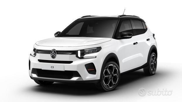Nuova Citroën C3 PureTech 100 CV (73 kW) 2025 Utilitaria
