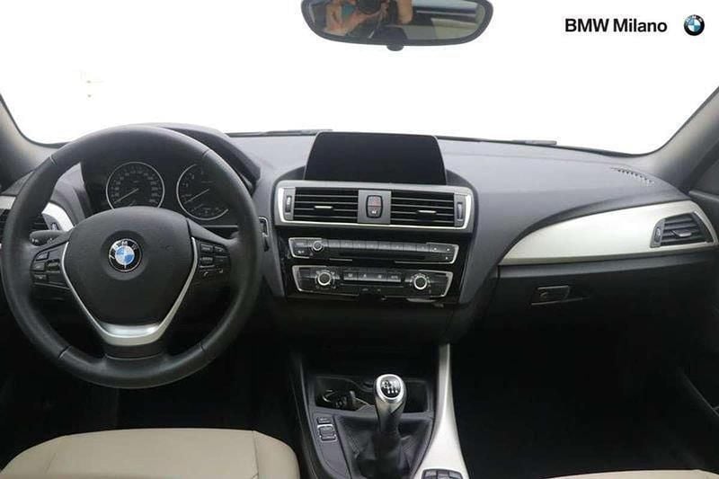 Usata BMW 218 Advantage 136 CV (100 kW) 2016 Blu/azzurro Cabrio
