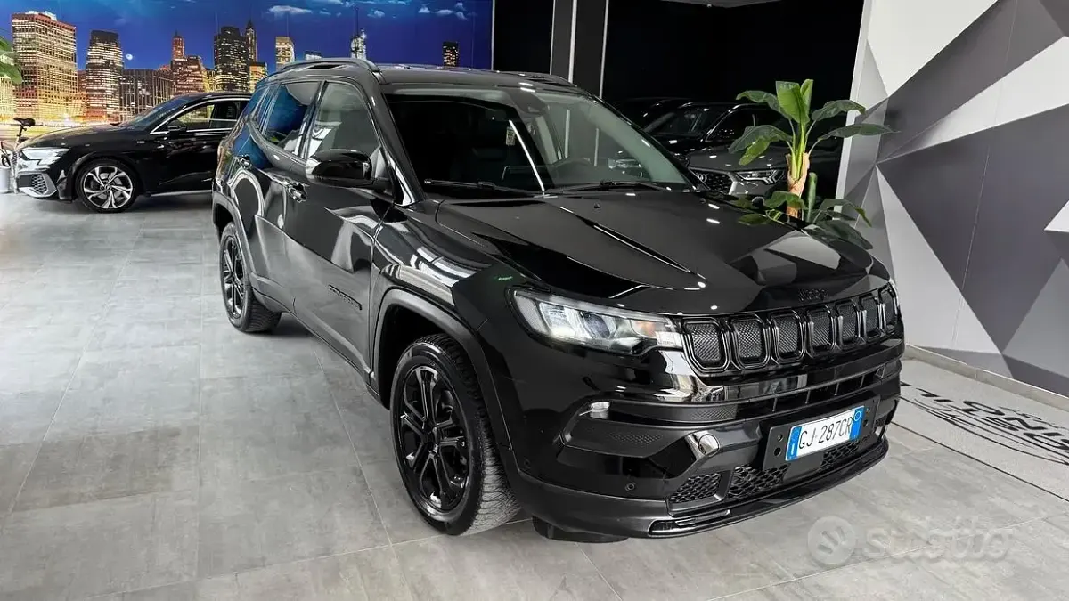 Usata Jeep Compass Night Eagle 131 CV (96 kW) 2022 Nero SUV