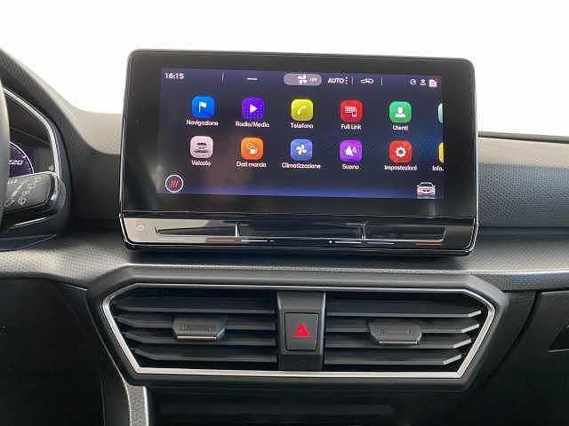 Usata Seat Leon Business 150 CV (110 kW) 2022 Bianco Berlina