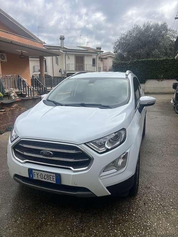 Usata Ford Ecosport Titanium 99 CV (72 kW) 2019 Bianco SUV