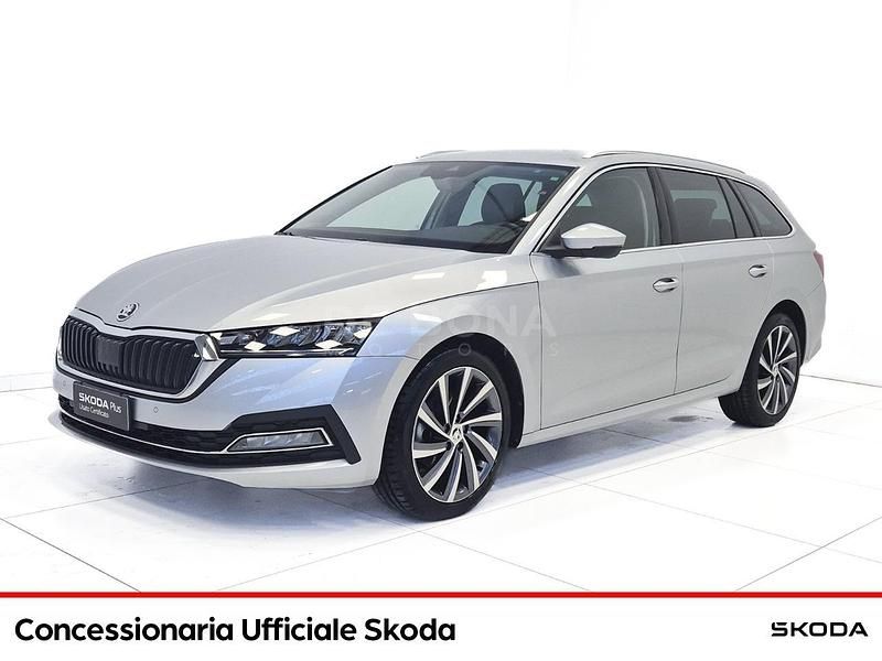 Usata Skoda Octavia G-TEC Style 131 CV (96 kW) 2022 Argento Station wagon