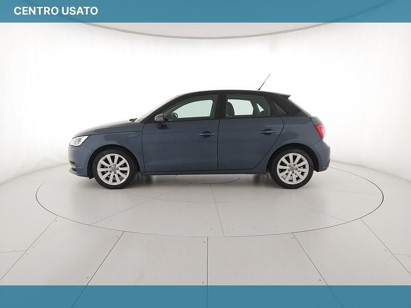 Usata Audi A1 Sportback Design 95 CV (69 kW) 2016 Blu utopia/nero Utilitaria