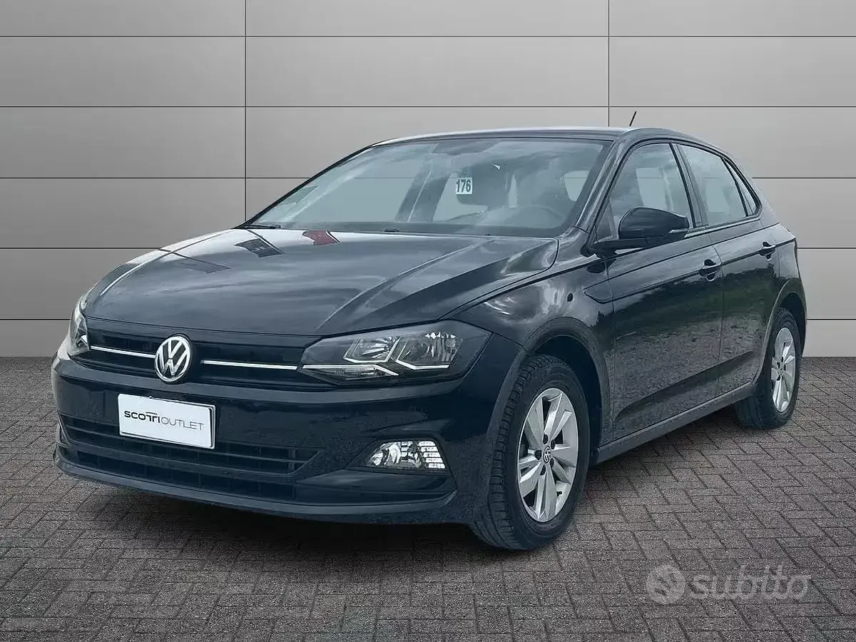 Usata VW Polo Comfortline 90 CV (66 kW) 2020 Black met Utilitaria