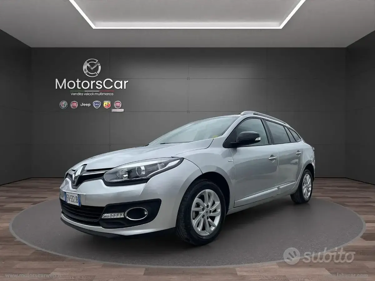 Usata Renault Mégane GrandTour 110 CV (80 kW) 2016 Grigio Station wagon