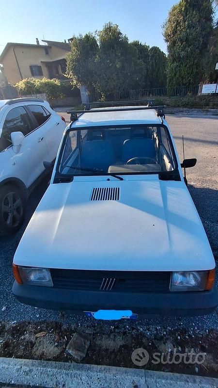 Bianco Usata 2000 Fiat Panda Young Due volumi | 1500 € (Ottimo prezzo) - Immagine 1/4