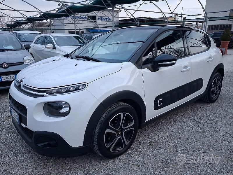 Usata Citroën C3 Shine 75 CV (55 kW) 2018 Bianco Utilitaria