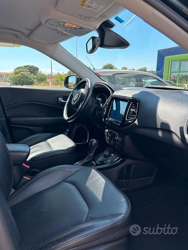 Usata Jeep Compass Limited 140 CV (102 kW) 2017 Nero SUV