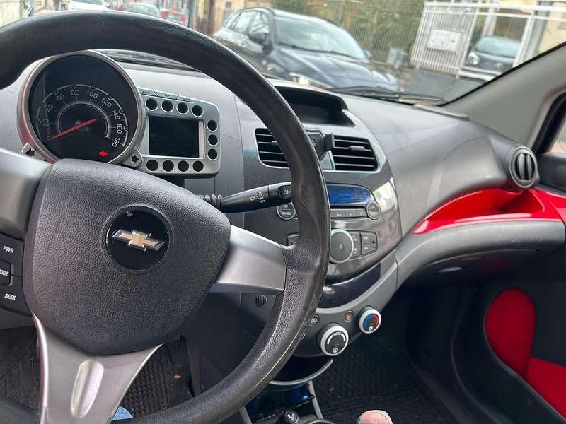 Usata Chevrolet Spark LS 82 CV (60 kW) 2010 Rosso Utilitaria