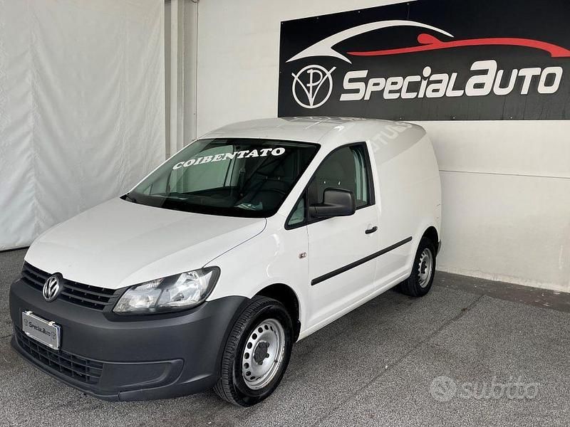 Usata VW Caddy 102 CV (75 kW) 2014 Bianco Monovolume