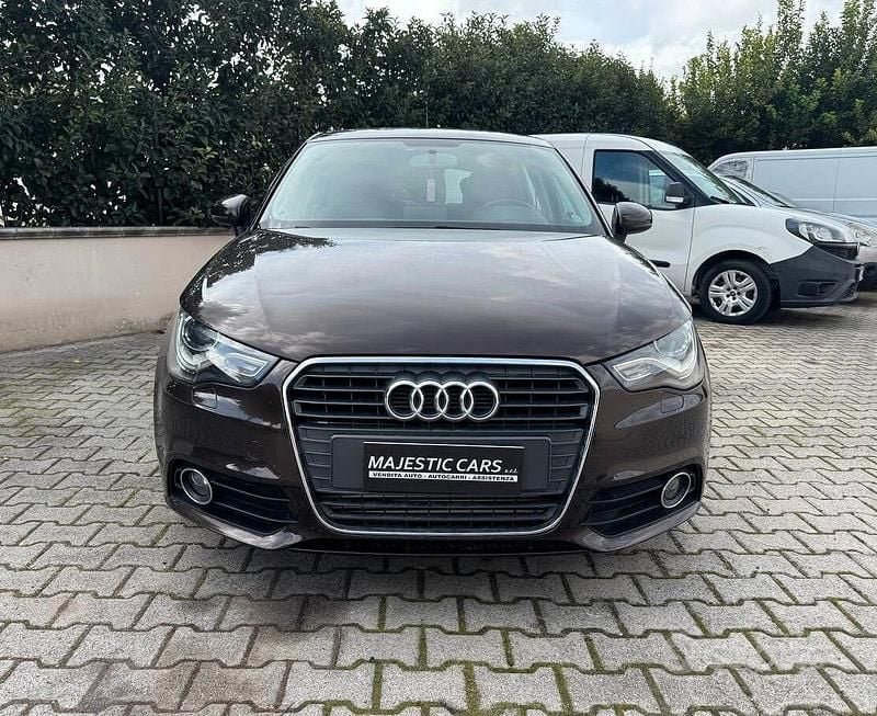 Usata Audi A1 S-Line 90 CV (66 kW) 2014 Marrone Utilitaria