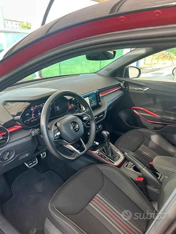 Usata Skoda Fabia Monte Carlo 150 CV (110 kW) 2024 Rosso Berlina