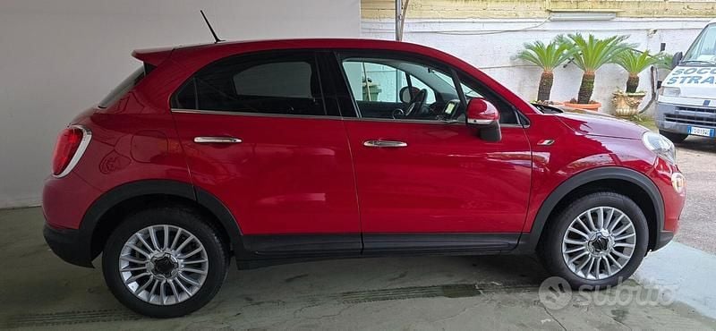 Usata Fiat 500X Lounge 120 CV (88 kW) 2017 Rosso SUV