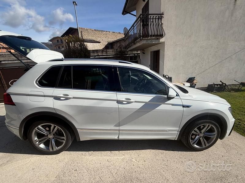 Usata VW Tiguan Sportline 116 CV (85 kW) 2019 Bianco SUV