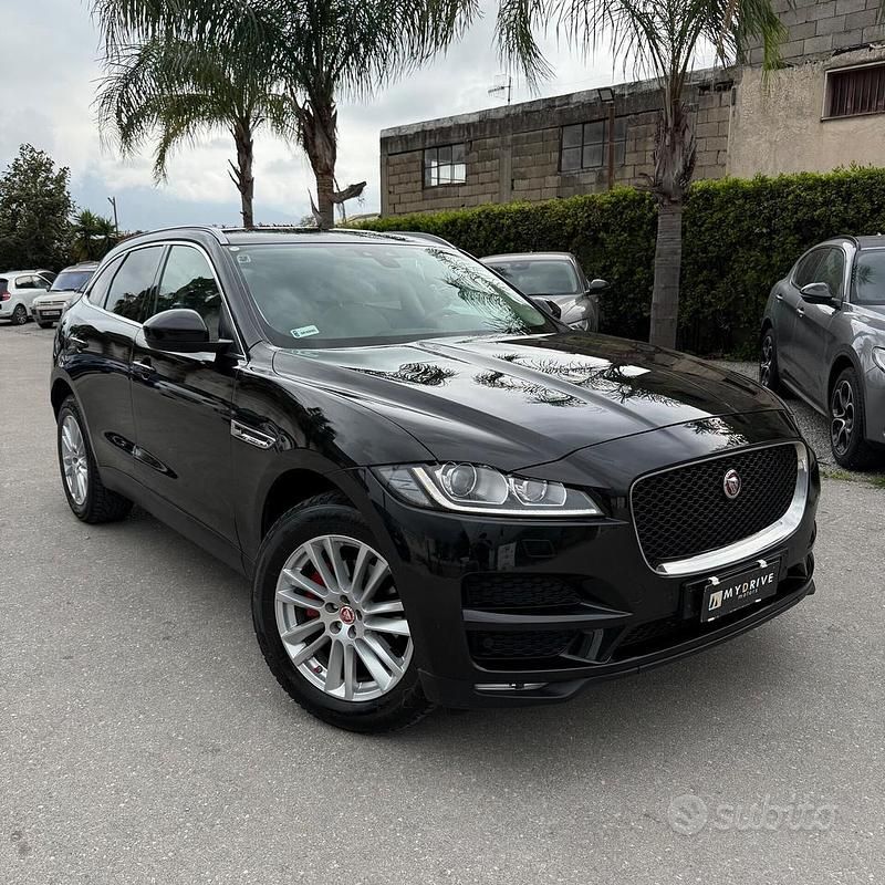Usata Jaguar F-Pace R-Sport 180 CV (132 kW) 2019 Nero SUV