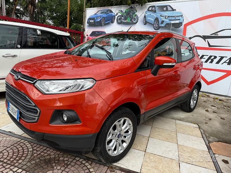 Usata Ford Ecosport Titanium 125 CV (91 kW) 2015 Arancione SUV