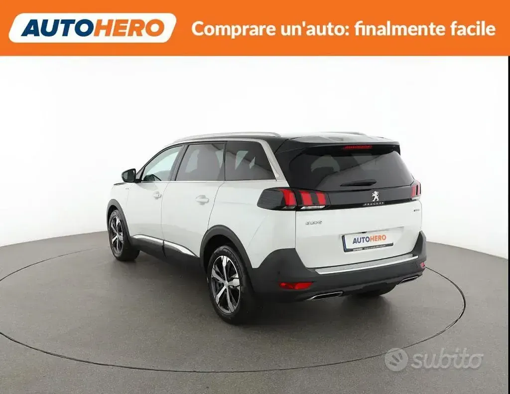 Usata Peugeot 5008 GT-line 150 CV (110 kW) 2018 Bianco SUV