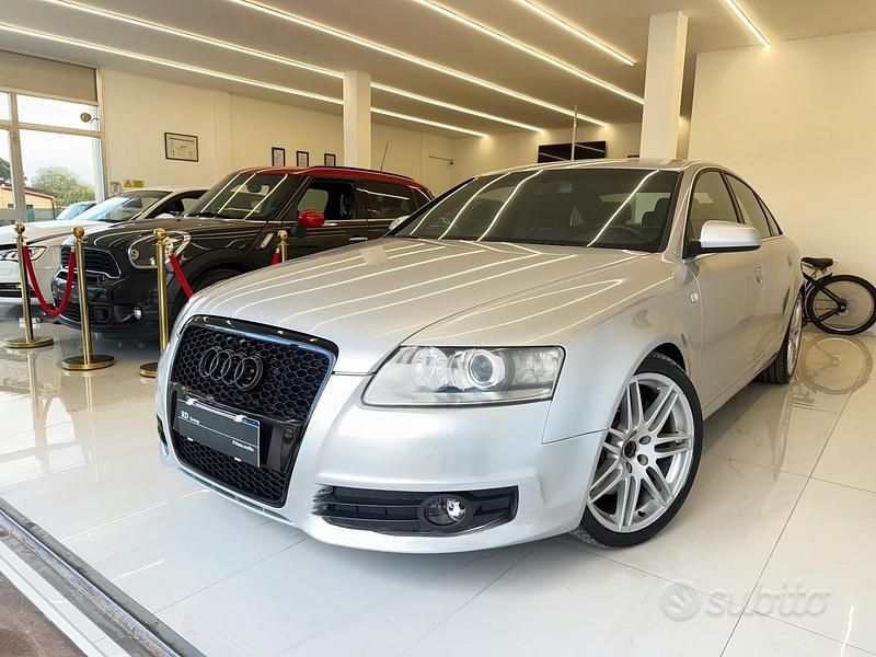 Usata Audi A6 S-Line 240 CV (176 kW) 2009 Nero Berlina