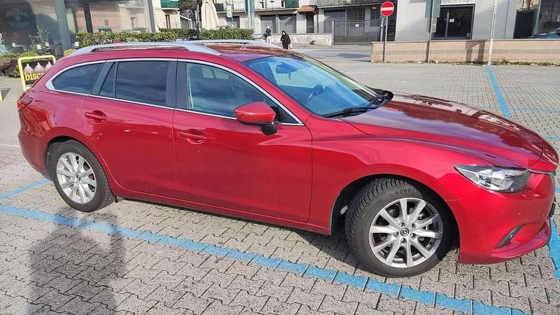 Usata Mazda 6 Exceed 150 CV (110 kW) 2014 Rosso Station wagon