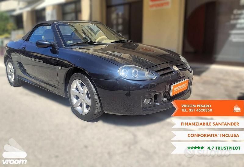 Usata MG TF 135 CV (99 kW) 2002 Nero Cabrio