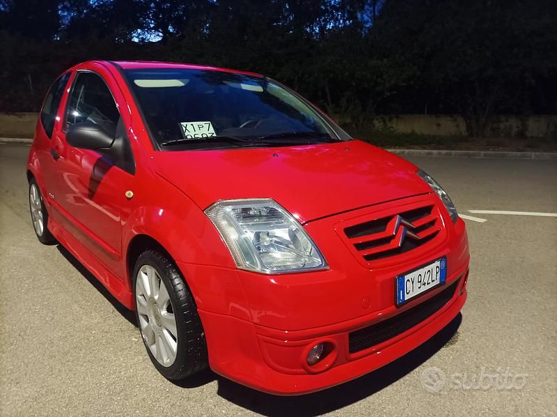 Usata Citroën C2 125 CV (91 kW) 2005 Rosso Utilitaria