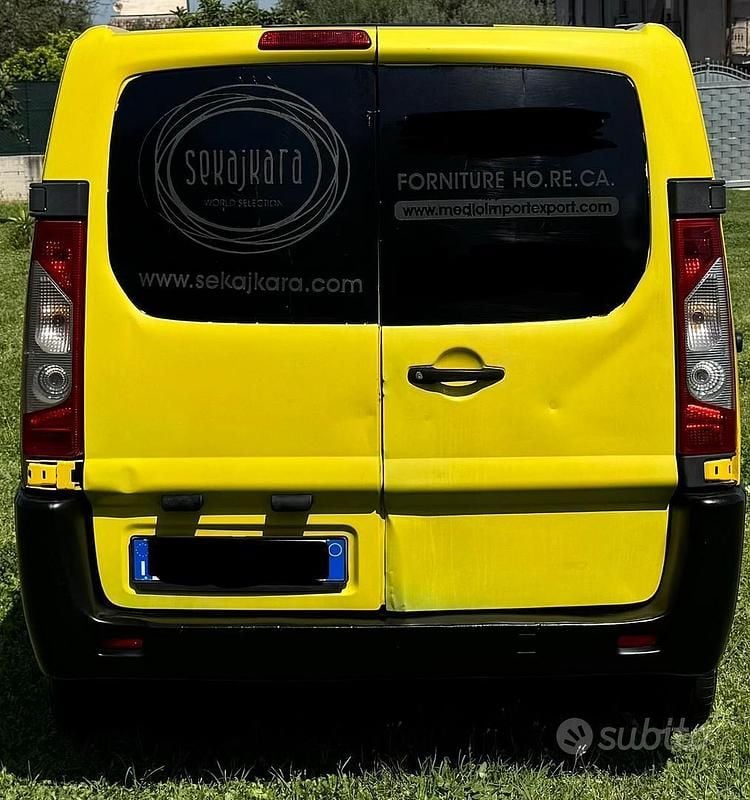 Usata Fiat Scudo 90 CV (66 kW) 2008 Giallo
