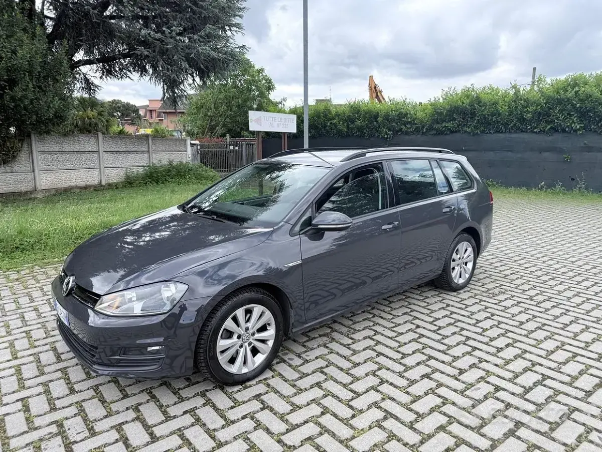 Occasion VW Golf VII Highline 110 PK (80 kW) 2015 Grijs Stationwagen