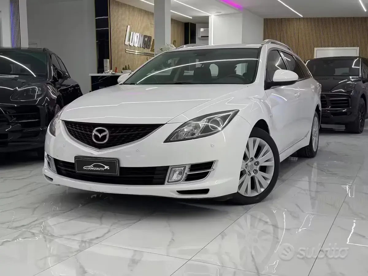 Usata Mazda 6 Luxury 140 CV (102 kW) 2009 Bianco Station wagon